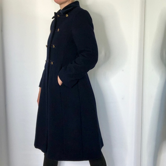 Rothschild Jackets & Coats Rothschild Navy Full Length Peacoat